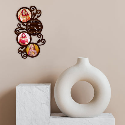 Palette Time - Personalized Acrylic Photo Wall Clock