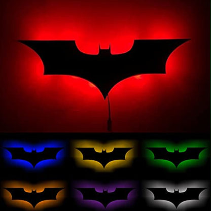 Neon Wall Light - Batman Symbol Wall Décor Lamp