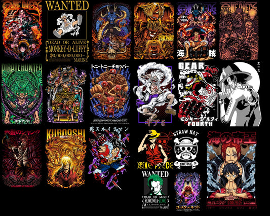 One Piece Anime Posters Collection A5