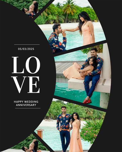 Photo Collage- Framed With Love