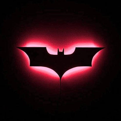 Neon Wall Light - Batman Symbol Wall Décor Lamp