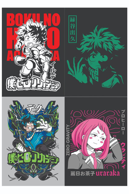 My Hero Academia Anime Posters Collection A5